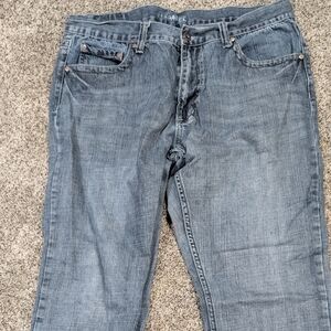 Stylish Denim Men's Straight Leg Jeans